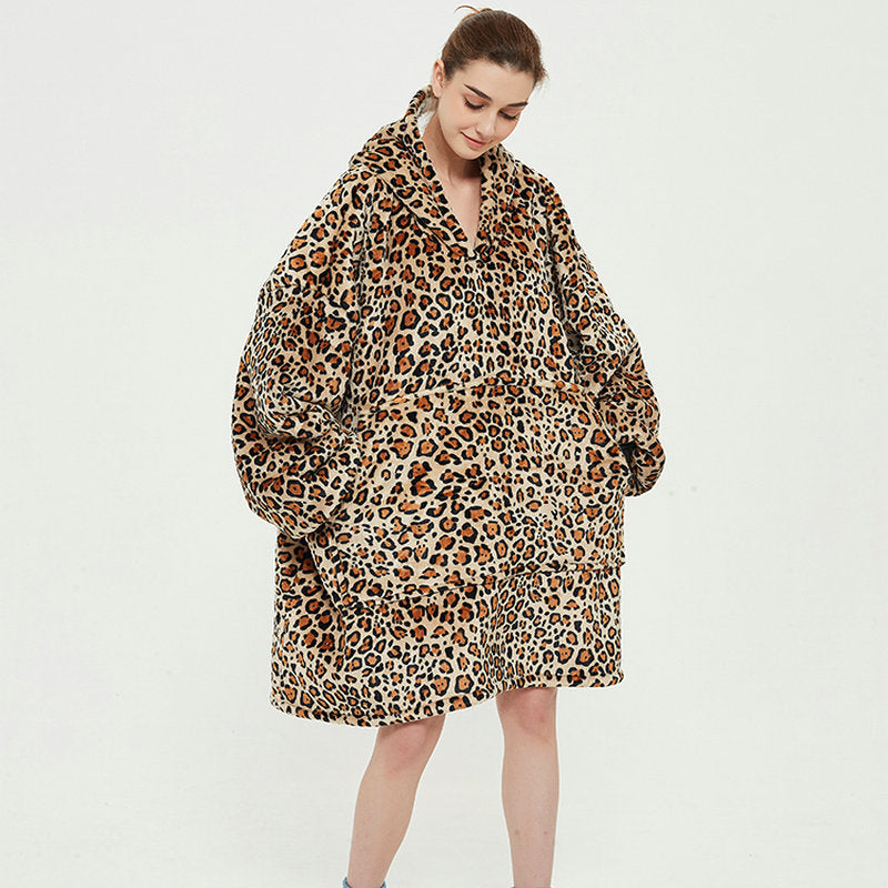 Leopard CozyHoodie